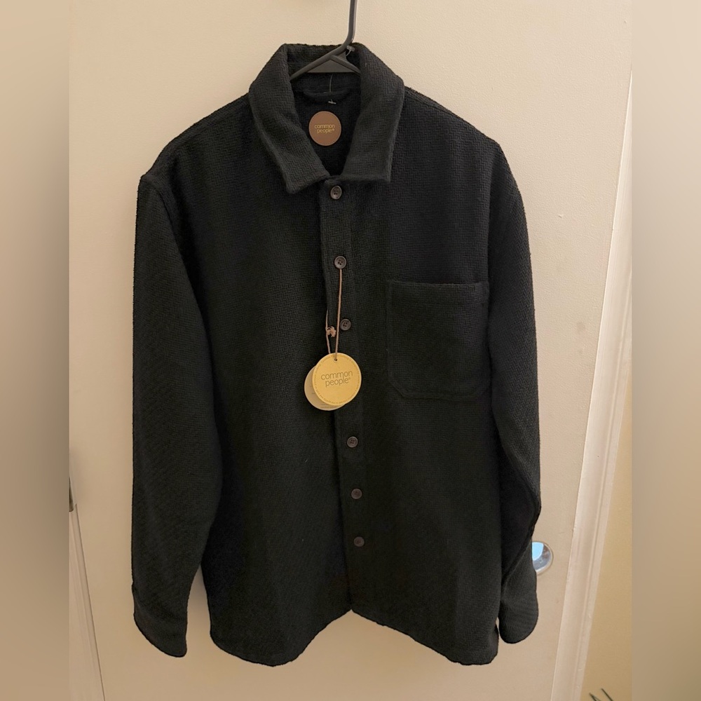 Men's Black Common People Jacket